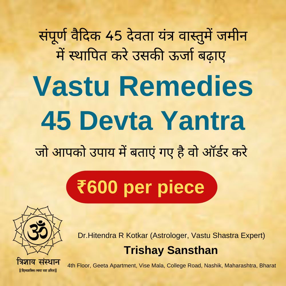 45 Devta Yantra for Complete Vastu Balancing. Copyrighted Yantras