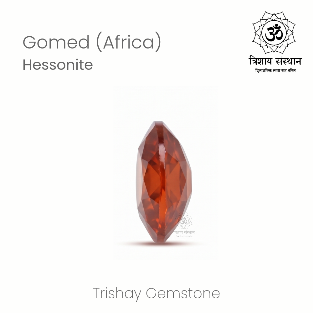 African Hessonite Garnet (Gomed) Trishay - Image 3